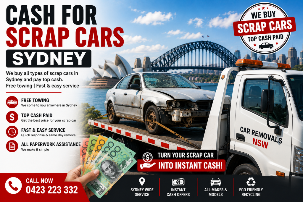 Cash for Scrap Cars Sydney
