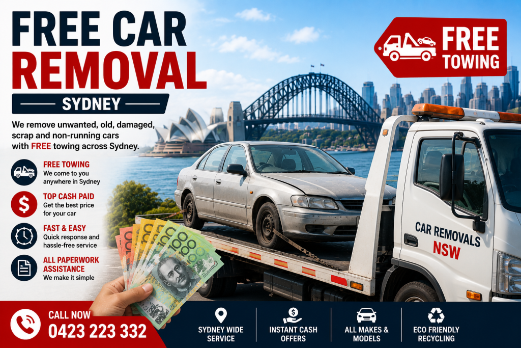 Free Car Removal Sydney