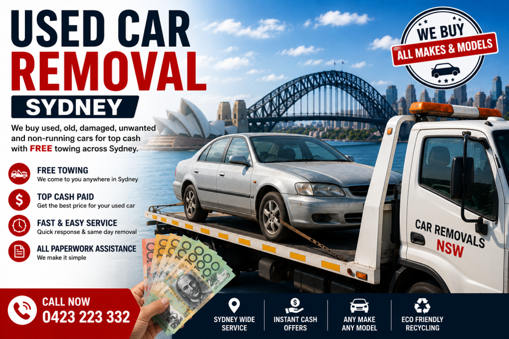Used Car Removal Sydney